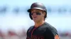 Why Giants' Drew Gilbert has toned down his viral dugout antics this season 