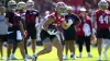 Christian McCaffrey, George Kittle provide ‘energy' in return to 49ers practice