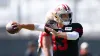 49ers QB Brock Purdy, even without stars, shines in joint practice with Titans