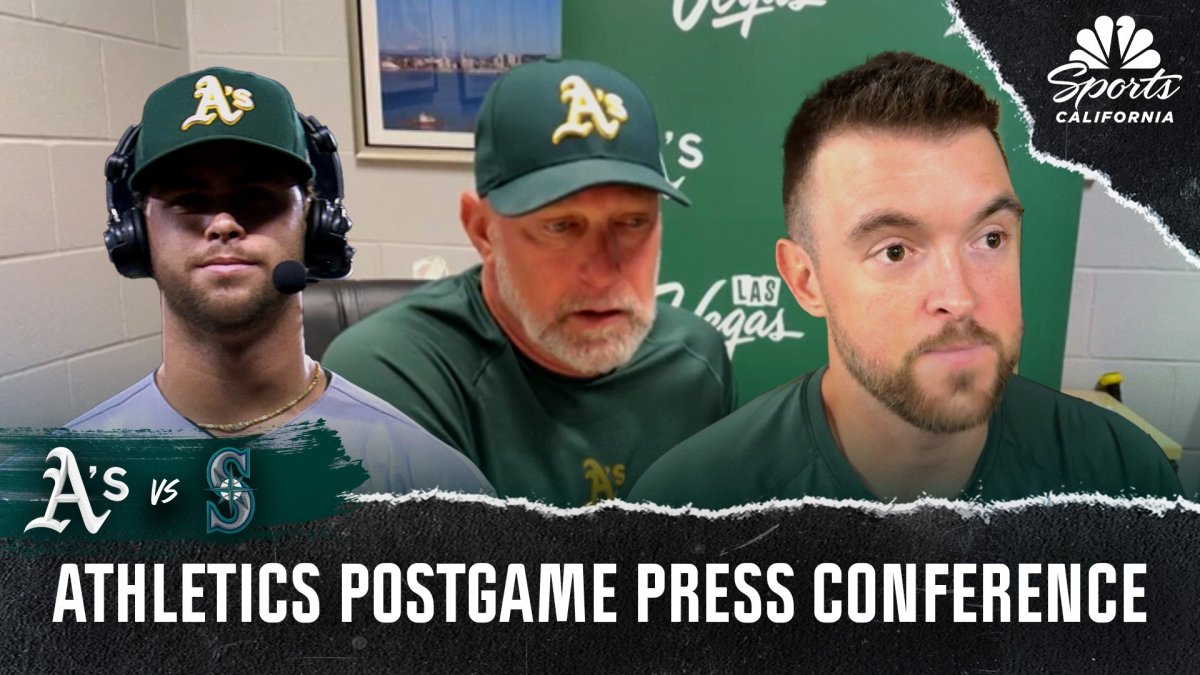 Mark Kotsay, Jeffrey Springs recap Athletics' win vs. Mariners to clinch series