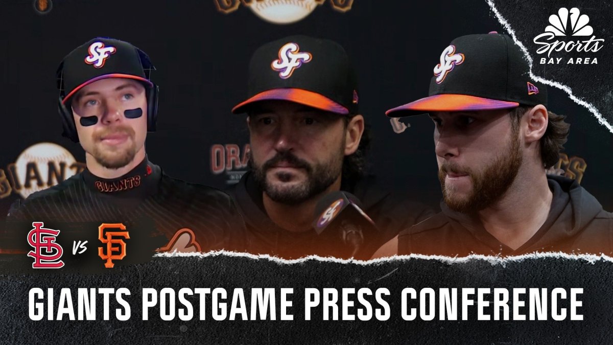 Giants manager Tony Vitello, pitcher Landen Roupp discuss team's encouraging win vs. Cardinals