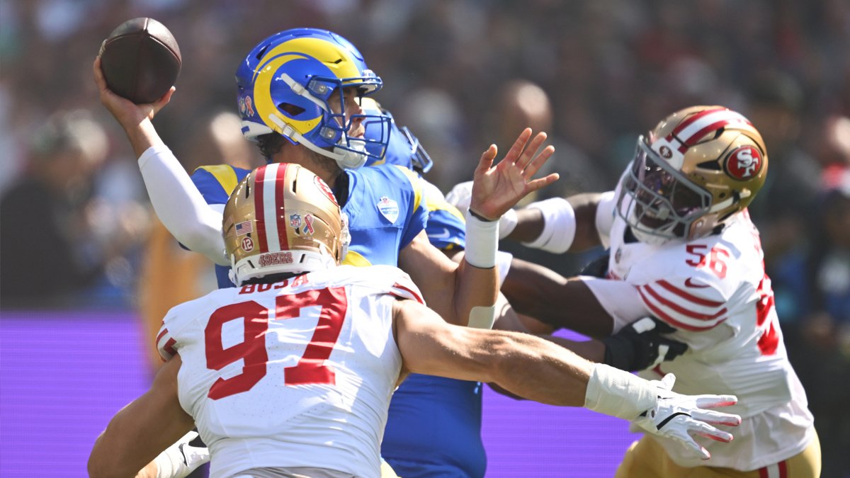 How PFF graded 49ers' offense, defense in dominant Week 1 win vs. Rams ...