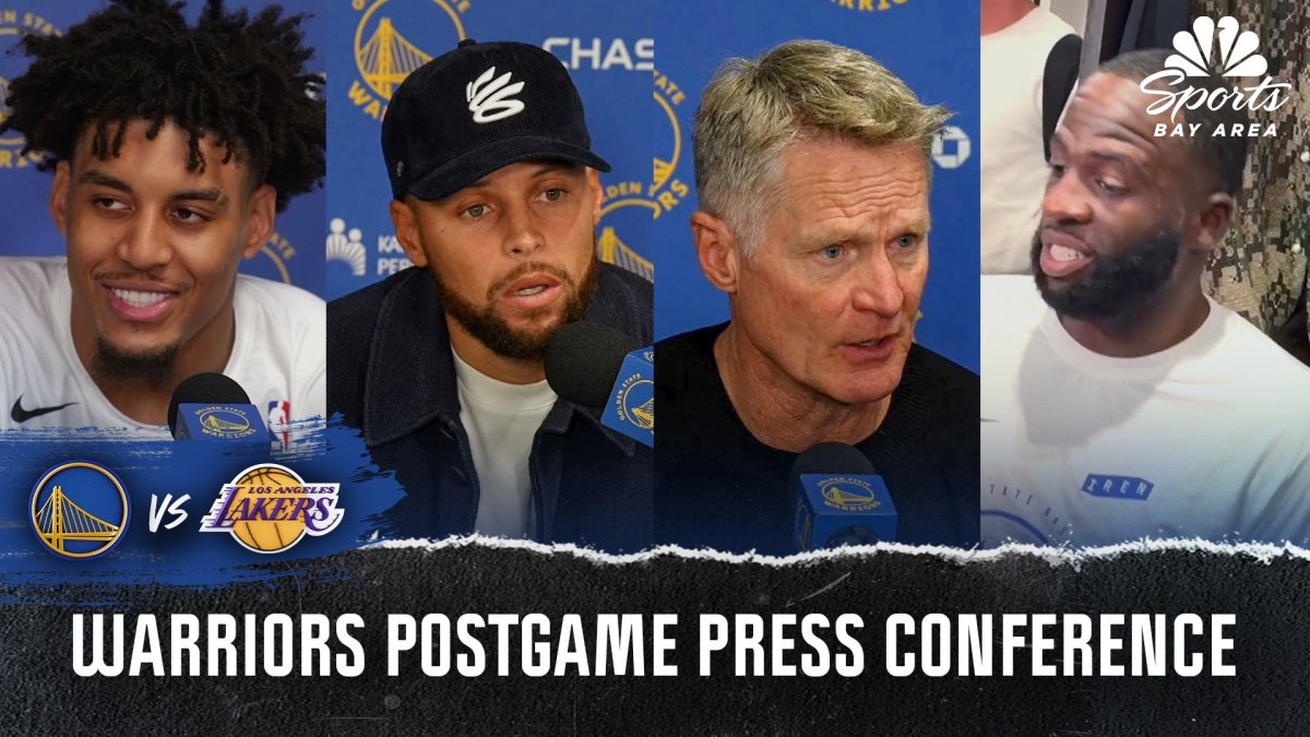 Steve Kerr, Warriors players react to 127-105 loss to Lakers – NBC ...