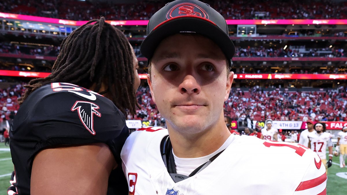 Grades for Brock Purdy, 49ers' turnover-laden first loss of season to ...