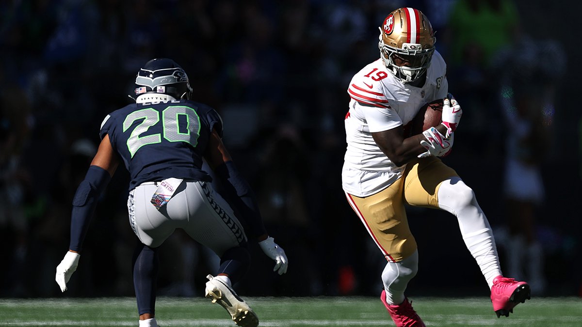 49ers’ Deebo Samuel to miss ‘some time’ with hamstring injury, per Kyle Shanahan