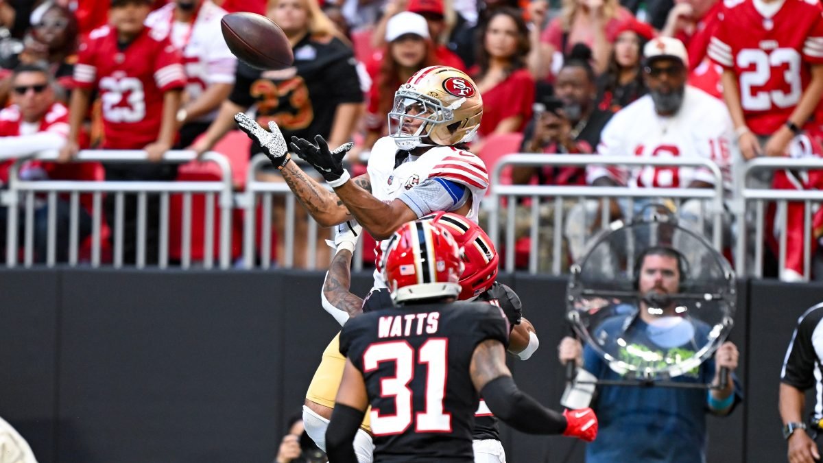 Jordan Watkins steps up for injured wide receivers as bright spot in 49ers' otherwise ugly loss
