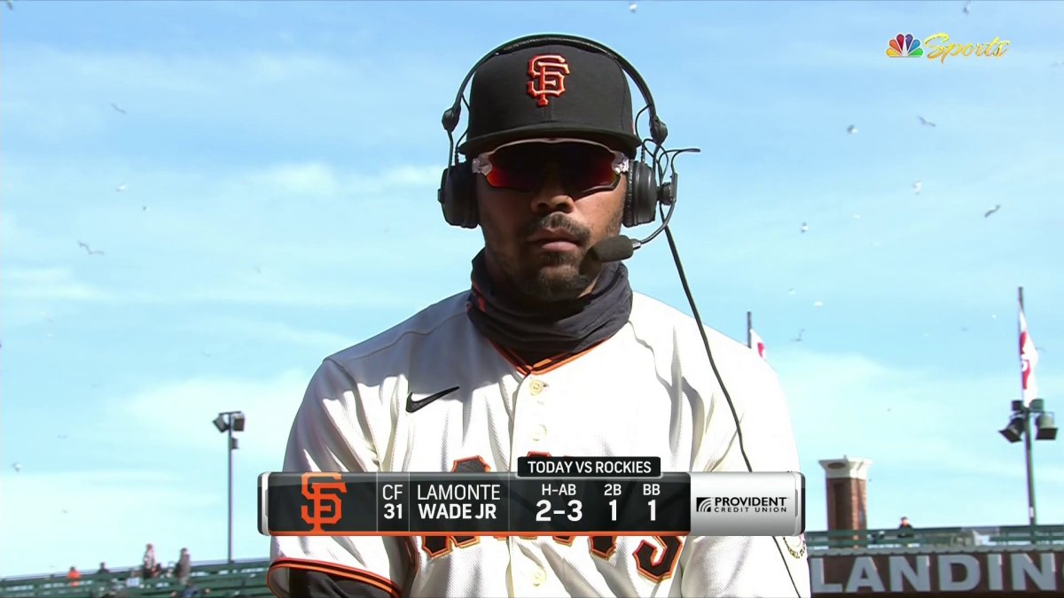 LaMonte Wade Jr. has memorable game in first appearance at Oracle Park –  NBC Sports Bay Area & California