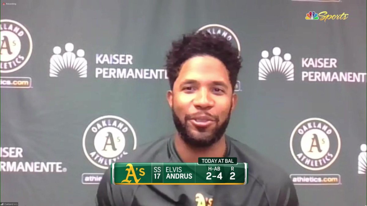 Elvis Andrus says A's having 'a lot of fun' during 13-game win
