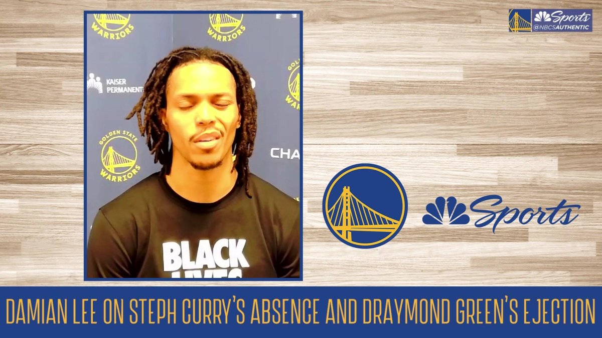 Damion Lee discusses Steph's absence, Draymond's ejection vs. Hornets – NBC  Sports Bay Area & California
