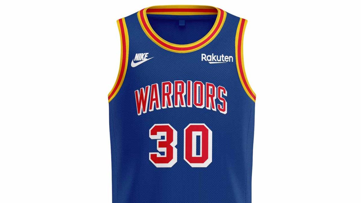 Warriors unveil Origins jersey for NBA's 75th anniversary season